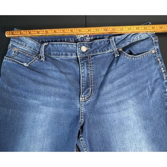WRANGLER Retro Mae Bootcut Jeans 19/20x34 09mwzht - Picture 5 of 12
